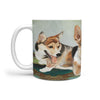 Pembroke Welsh Corgi Print 360 White Mug - Deruj.com