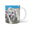 Irish Wolfhound Mount Rushmore Print 360 White Mug - Deruj.com