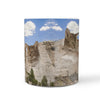 Abyssinian Cat Mount Rushmore Print 360 White Mug - Deruj.com