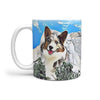 Cardigan Welsh Corgi Mount Rushmore Print 360 White Mug - Deruj.com