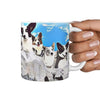 Cardigan Welsh Corgi Mount Rushmore Print 360 White Mug - Deruj.com