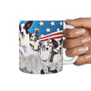 Cute Cardigan Welsh Corgi Mount Rushmore Print 360 White Mug - Deruj.com