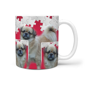 Tibetan Spaniel Dog Print 360 White Mug - Deruj.com