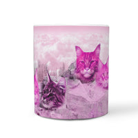 Maine Coon Cat Art Mount Rushmore Print 360 Mug - Deruj.com