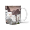 White Persian Cat Art Mount Rushmore Print 360 Mug - Deruj.com