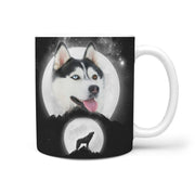 Siberian Husky Print 360 White Mug - Deruj.com