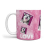 Siberian Husky Love Print 360 White Mug - Deruj.com