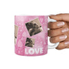Whippet Dog Love Print 360 White Mug - Deruj.com