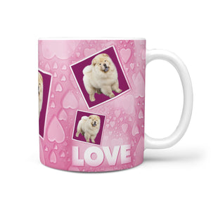 Chow Chow Dog Love Print 360 White Mug - Deruj.com