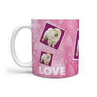 Chow Chow Dog Love Print 360 White Mug - Deruj.com