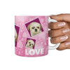 Shih Tzu Dog Love Print 360 White Mug - Deruj.com