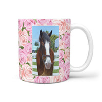 Clydesdale horse Print 360 White Mug - Deruj.com