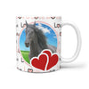 Friesian Horse Print 360 White Mug - Deruj.com