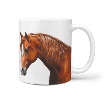 Morgan horse Print 360 White Mug - Deruj.com