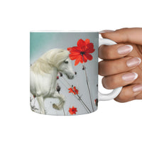 Icelandic Horse Print 360 White Mug - Deruj.com