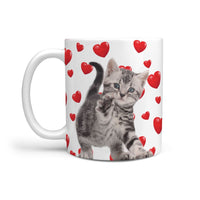 Cute American Shorthair Cat Print 360 Mug - Deruj.com