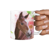 Irish Sport Horse Print 360 White Mug - Deruj.com