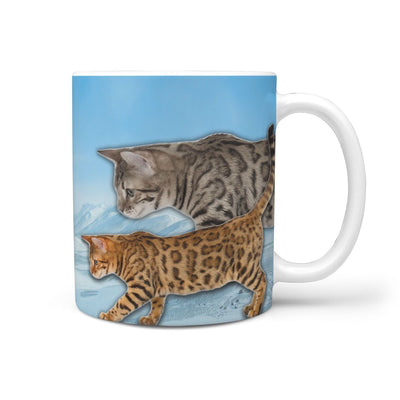 Cute California Spangled Cat Print 360 Mug - Deruj.com
