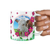 Hereford cattle (Cow) Print 360 White Mug - Deruj.com