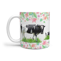 Holstein Friesian cattle (Cow) Print 360 White Mug - Deruj.com