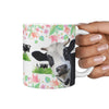 Holstein Friesian cattle (Cow) Print 360 White Mug - Deruj.com