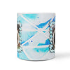 English Longhorn Cattle (Cow) Print 360 White Mug - Deruj.com