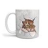 Cat Torn Out Art Print 360 Mug - Deruj.com