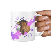 Dexter Cattle (Cow) Print 360 White Mug - Deruj.com