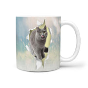 Cute Korat Cat Print 360 Mug - Deruj.com