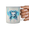 Cat Watercolor Art Print 360 Mug - Deruj.com