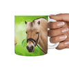 Fjord horse Print 360 White Mug - Deruj.com