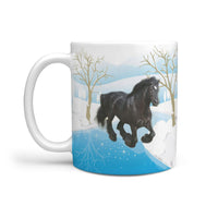 Gypsy Horse Print 360 White Mug - Deruj.com