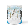 Gypsy Horse Print 360 White Mug - Deruj.com