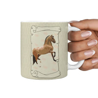 Paso Fino Horse Print 360 White Mug - Deruj.com