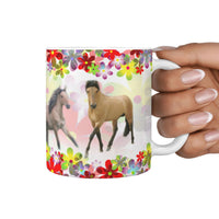 Kiger mustang Horse Print 360 White Mug - Deruj.com