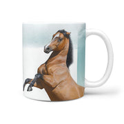 Lusitano Horse Print 360 White Mug - Deruj.com