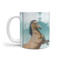 Lusitano Horse Print 360 White Mug - Deruj.com