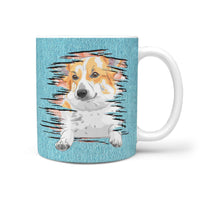 Pembroke Welsh Corgi Art Print 360 Mug - Deruj.com