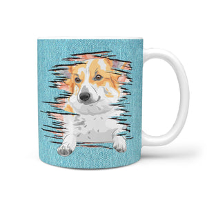 Pembroke Welsh Corgi Art Print 360 Mug - Deruj.com