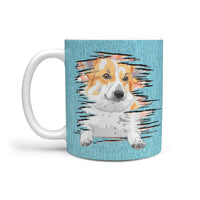 Pembroke Welsh Corgi Art Print 360 Mug - Deruj.com