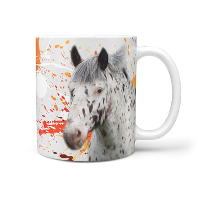 Noriker Horse Print 360 White Mug - Deruj.com