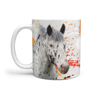 Noriker Horse Print 360 White Mug - Deruj.com