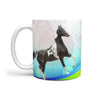 National Show Horse Print 360 White Mug - Deruj.com