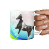 National Show Horse Print 360 White Mug - Deruj.com