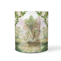 Bengal Cat In Jungle Print 360 Mug - Deruj.com