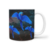 Hyacinth Macaw Parrot Print 360 Mug - Deruj.com