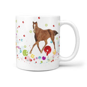 Quarab Horse Print 360 White Mug - Deruj.com