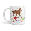 Quarab Horse Print 360 White Mug - Deruj.com