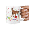 Quarab Horse Print 360 White Mug - Deruj.com