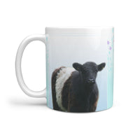 Galloway Cattle (Cow) Print 360 White Mug - Deruj.com